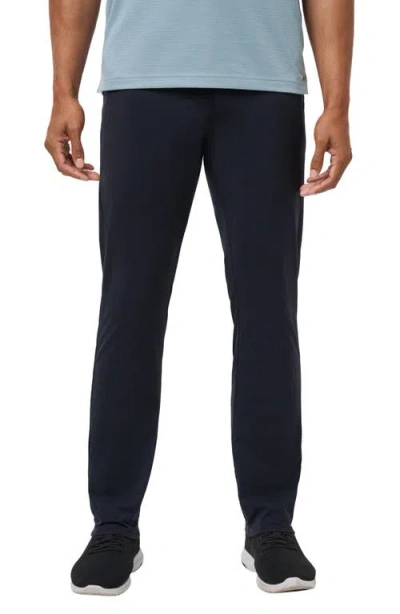 Travismathew Open To Close Performance Pants In Blue