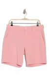 Travismathew Open To Close Tech Chino Shorts In Heather Blush