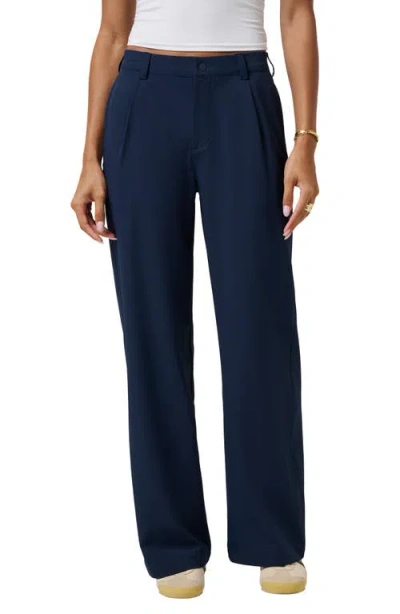 Travismathew Opening Shot Straight Leg Pants In Blue