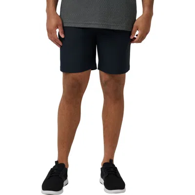 Travismathew Otc 2.0 Flat Front Shorts In Black