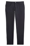 Travismathew Otc Midweight Stretch Straight Leg Pants In Black