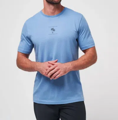 Travismathew Pacific Getaway T-shirt In Quiet Harbour In Blue