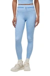 Travismathew Painted Sky Pocket Leggings In Heather Cornflower