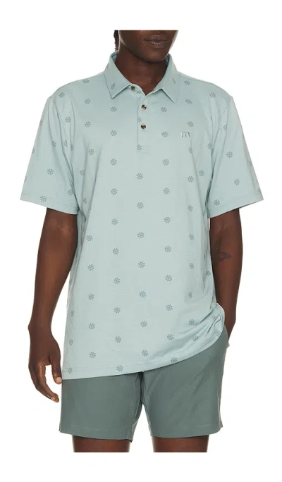 Travismathew Performance Jersey Polo In Blue