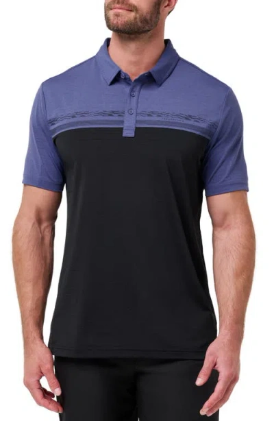 Travismathew Perspective Shift Polo In Blue