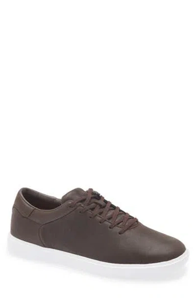 Travismathew Phenom Sneaker In Dark Brown