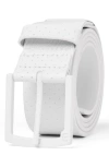 Travismathew Pilatus 2.0 Leather Belt In White