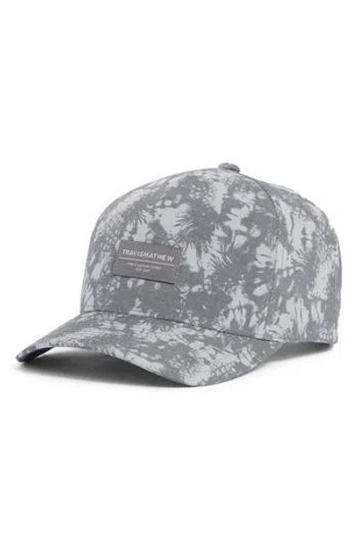 Travismathew Pineapple Please Snapback Baseball Cap In Gray