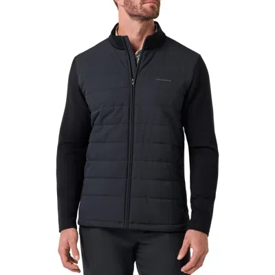 Travismathew Point Of Sail 2.0 Hybrid Jacket In Black