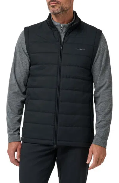Travismathew Point Of Sail Vest In Black