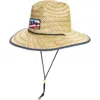 Travismathew Pong Champion Straw Hat