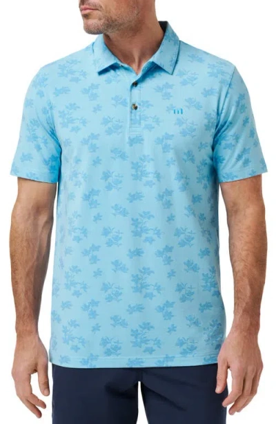 Travismathew Port Day Polo In Blue