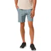 Travismathew Print Tech Chino Shorts In Captains Blue