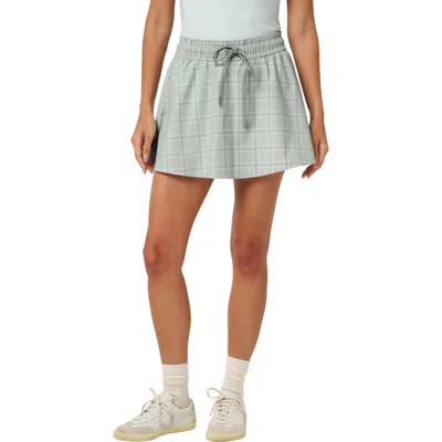 Travismathew Printed Opening Shot Miniskirt In Gray