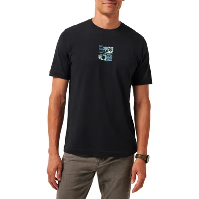 Travismathew Private Suite Logo Graphic T-shirt In Black