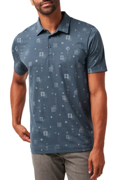 Travismathew Quick Trip Polo In Gray