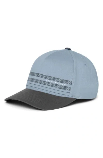 Travismathew Quiet Hours Fitted Baseball Cap In Purple