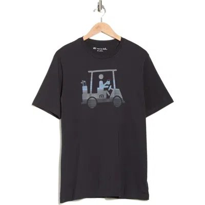 Travismathew Race You Graphic Tee In Black