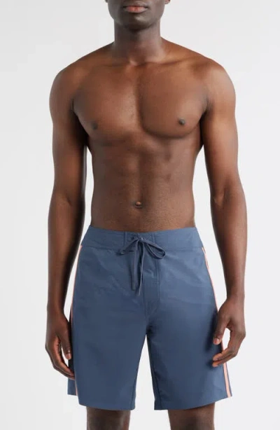 Travismathew Racing Ship Board Shorts In Blue