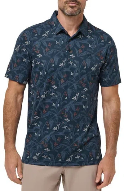 Travismathew Relationship Status Floral Polo In Multi