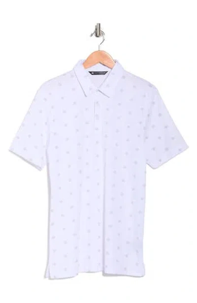 Travismathew Resemblance Knit Polo In White