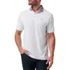 Travismathew Reservation Number Cotton Blend Polo In White