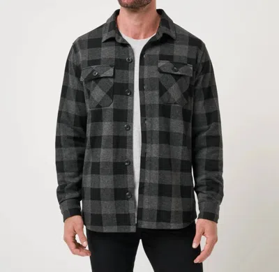 Travismathew Return Flight Jacket In Black/grey