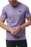 Travismathew Room With A View Graphic T-shirt In Heather Imperial