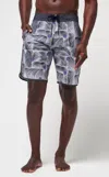 Travismathew Sail Plans Boardshort In Heather Grey In Grey