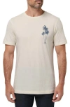 Travismathew Salt Spray Cotton Graphic T-shirt In White