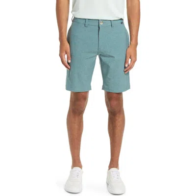 Travismathew Sand Harbor Shorts In Heather Silver Pine