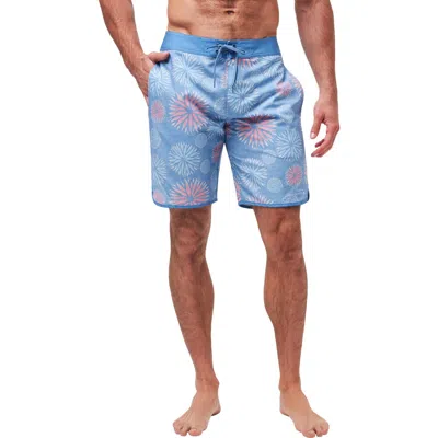 Travismathew Sand Smuggler Board Shorts In Quiet Harbor