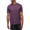 Travismathew Scenic Vista Logo T-shirt In Plum