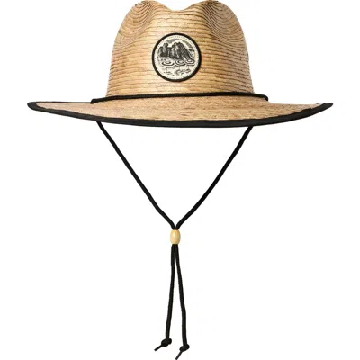 Travismathew Sea & Spritz Patch Straw Hat