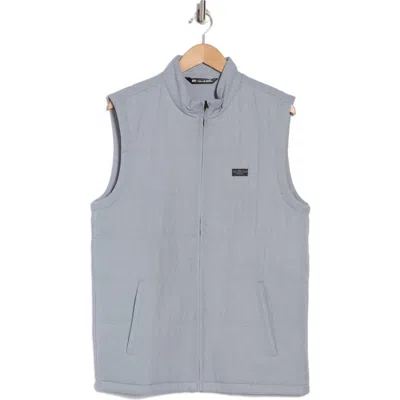 Travismathew Seaboard Vest In Heather Sleet