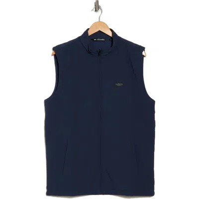 Travismathew Seaboard Vest In Mood Indigo