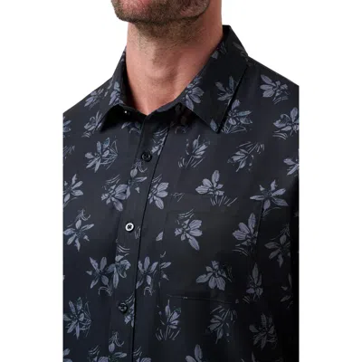 Travismathew Seamate Floral Short Sleeve Button-up Shirt