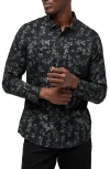 Travismathew Searchlight Button-up Shirt In Black