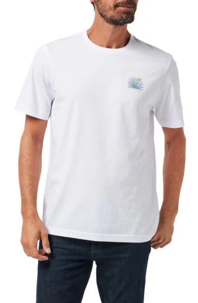 Travismathew Side Order Graphic T-shirt In White