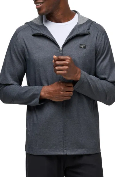 Travismathew Silvaire Hooded Jacket In Dark Grey