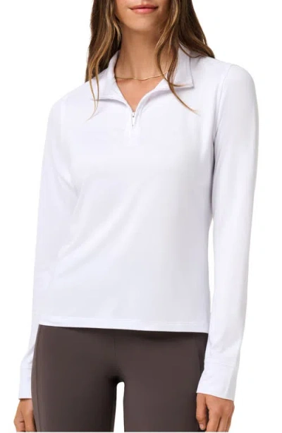 Travismathew Skyloft Light Performance Quarter Zip Top In Multi