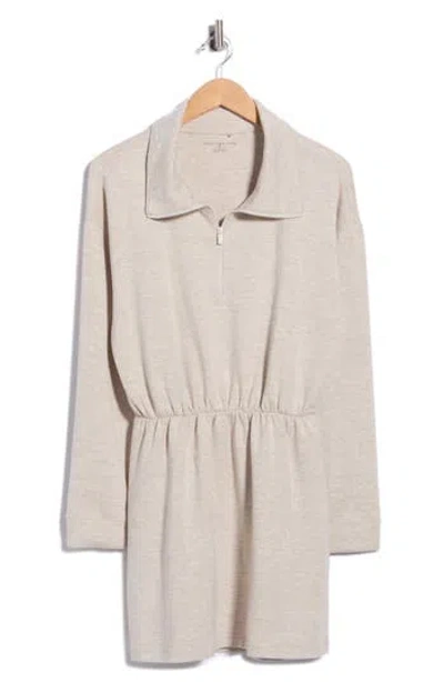 Travismathew Skyloft Quarter Zip Dress In Pink