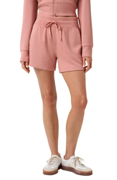 Travismathew Skyloft Soft Drawstring Shorts In Pink