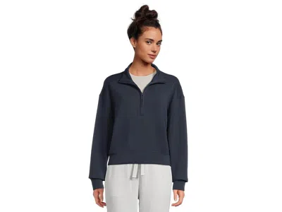 Travismathew Skyloft Soft Echo 1/2 Zip In Blue