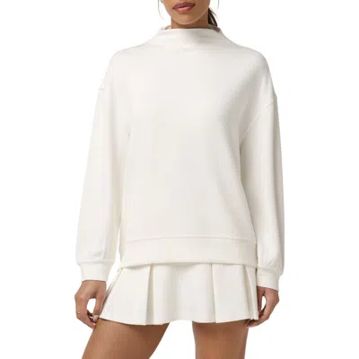 Travismathew Skyloft Soft Funnel Neck Sweatshirt In Multi