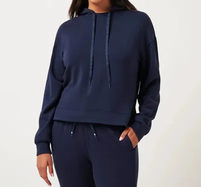 Travismathew Skyloft Soft Golf Hoodie In Navy In Blue