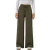 Travismathew Skyloft Soft Wide Leg Pants In Green