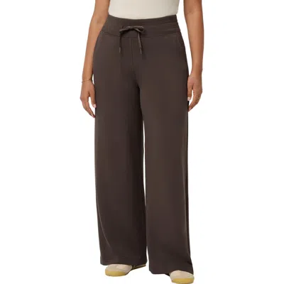 Travismathew Skyloft Soft Wide Leg Pants In Brown