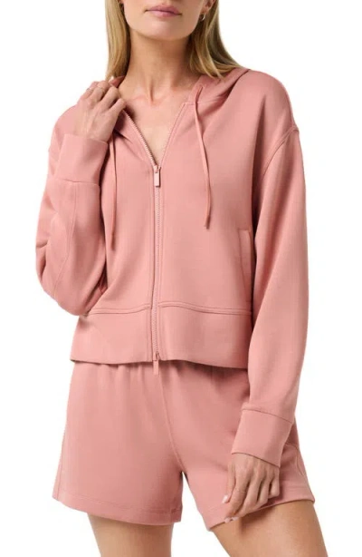 Travismathew Skyloft Zip-up Hoodie In Pink