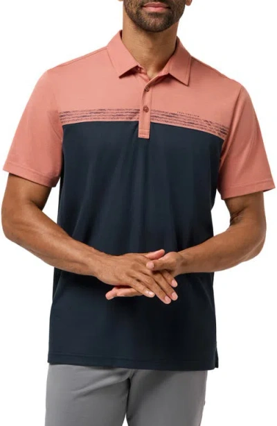Travismathew Society Rule Cotton Blend Polo In Multi